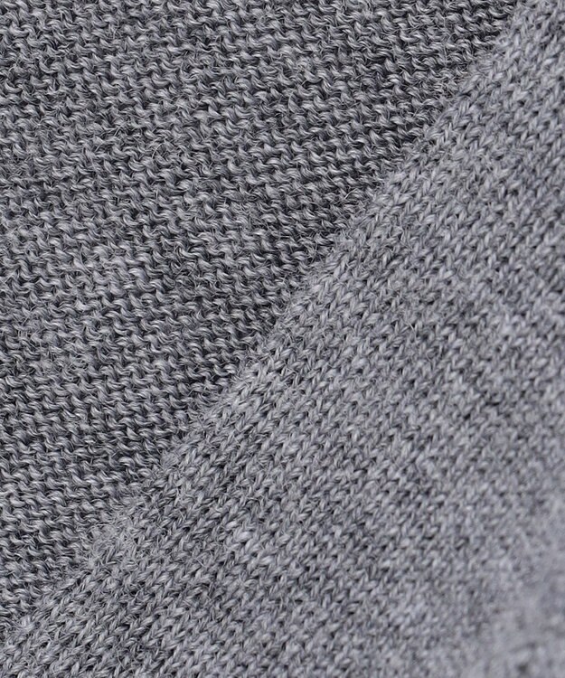 J.PRESS LADIES S 【洗える】KNIT BASIC ロングカーディガン トップグレー系