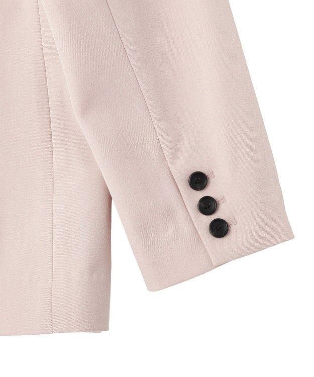 YECCA VECCA ロングテーラードジャケット Pink