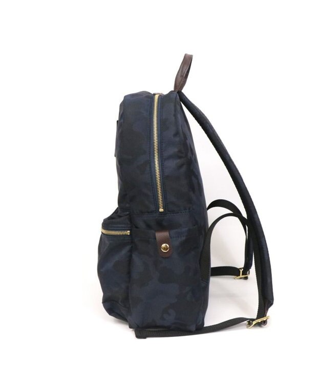 Regalo Felice 【軽量 / 大容量 / 肩に優しいクッション入り】リュック / REGALO NVC(ネイビー×ブラウン)