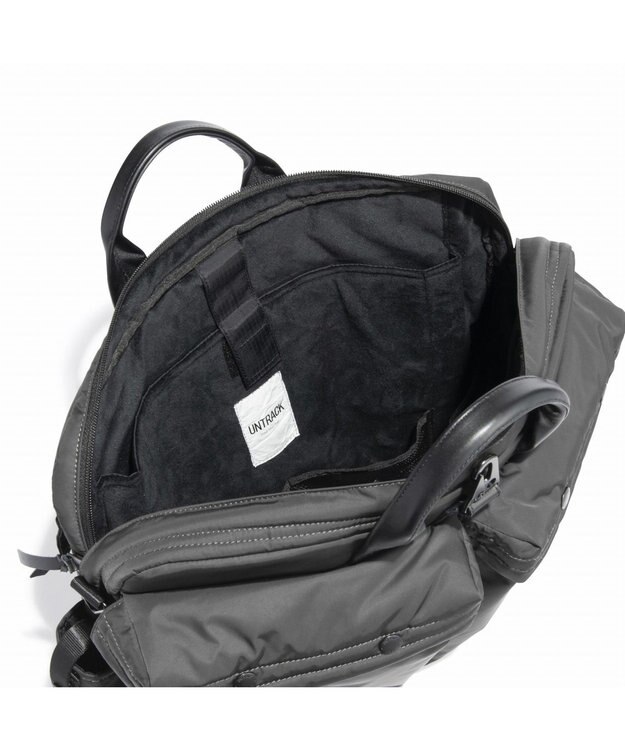 ACE BAGS & LUGGAGE 【雑誌掲載】 UNTRACK CITY ヘルメットバッグ トートバッグ B4サイズ 15.6インチPC収納 60343 アントラック グレー