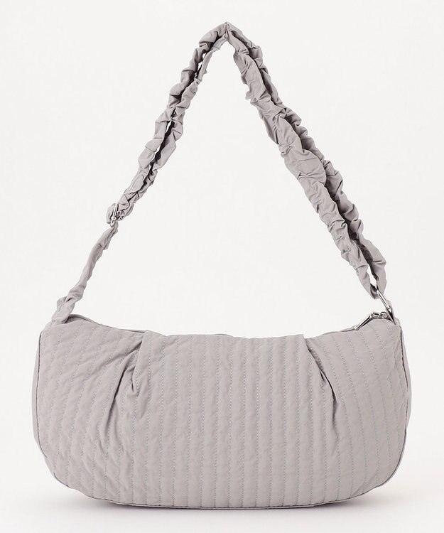 Y'SACCS 【Y’SACCS vous et】ギャザーショルダーヌビバッグ グレー