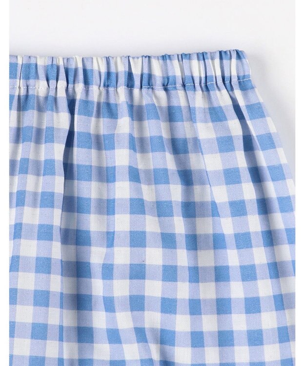 Wing パジャマ 綿100%(本体) 3Lまで対応 大きいサイズ 長袖 長ズボン レディース EP1003 ウイング／ワコール ブルー