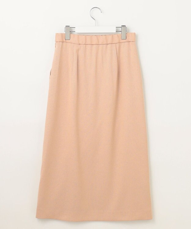 自由区 S 【セットアップ対応・接触冷感・UVカット・洗える】ライトバスケットクロス スカート クラウドローズ