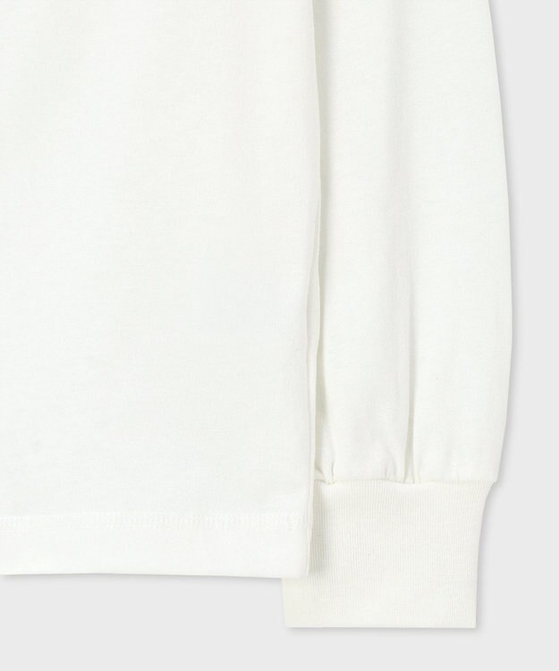 Paul Smith PS Paul Smith Happy 長袖Tシャツ オフホワイト