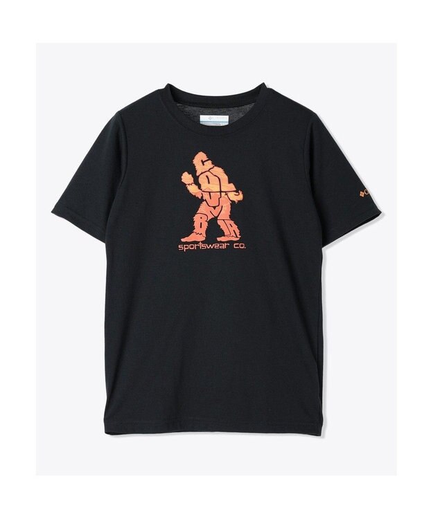 Columbia Columbia/ 【KIDS】ラプードルパスショートスリーブTシャツ /コロンビア Black、 Living Legend
