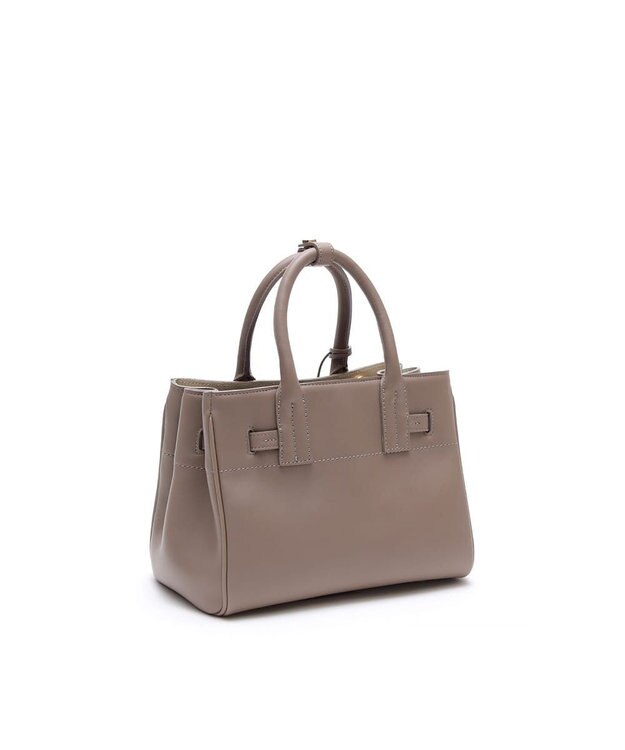 A.D.M.J. 【牛革】スパニッシュレザー / ステラソーイング前金具付トート24cm(Dカン＋) ANTIQUE BROWN