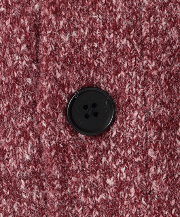 JOSEPH HOMME 【WEB・一部店舗限定】ライトヴィスコース　ショールカーディガン ワイン系