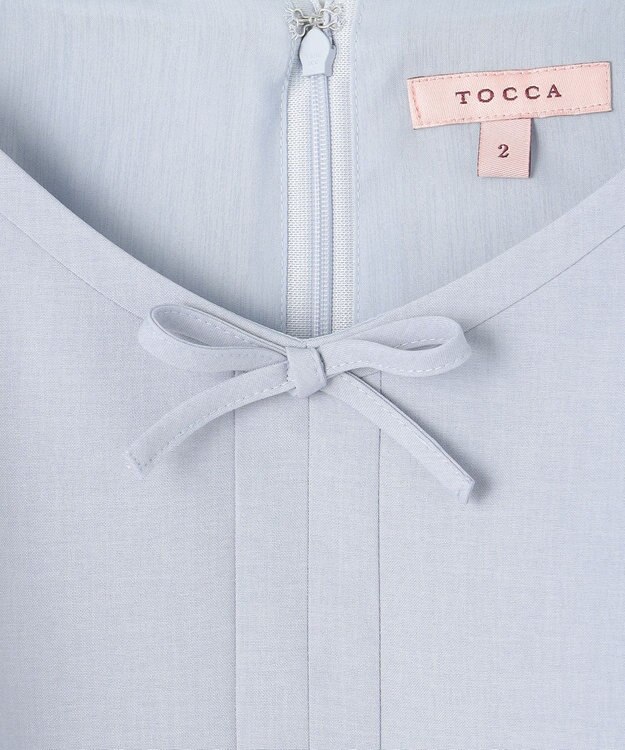 TOCCA 【消臭・吸水速乾・洗える！】AFTER RAIN ドレス サックスブルー系