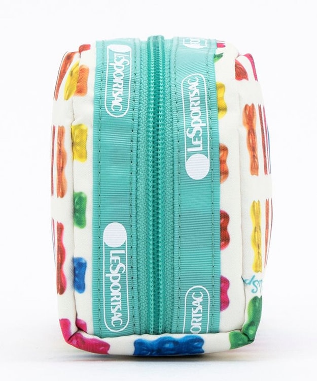 LeSportsac RECTANGULAR COSMETIC/ハリボーゴールドベアーズミント ハリボーゴールドベアーズミント