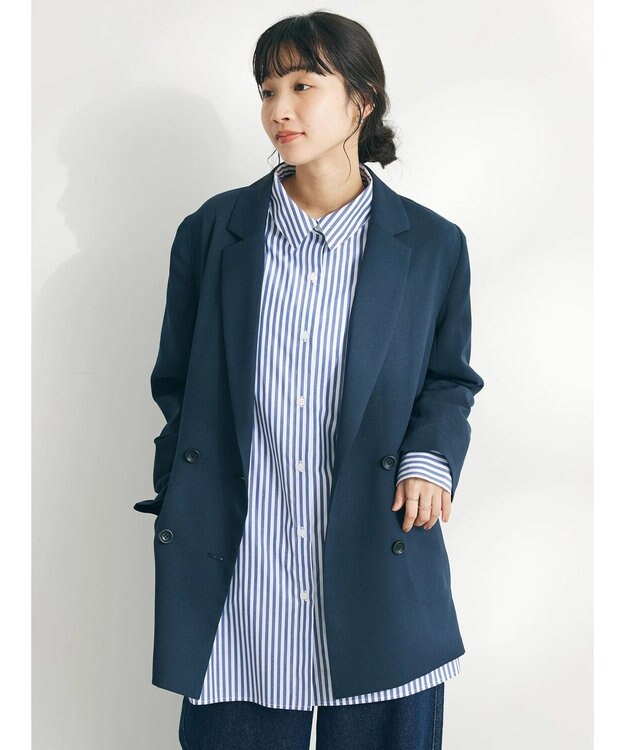 CRAFT STANDARD BOUTIQUE Ｗテーラードジャケット Navy