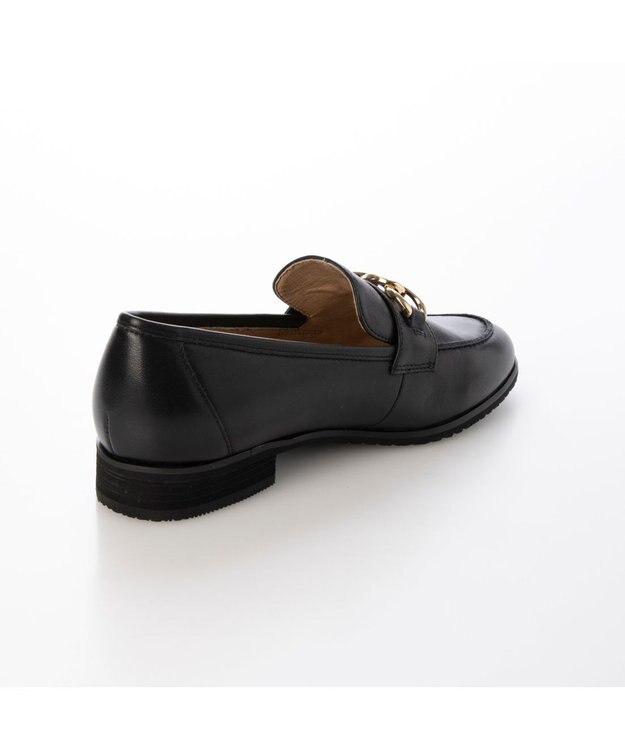 ing <ing>チェーンモチーフローファー ブラック