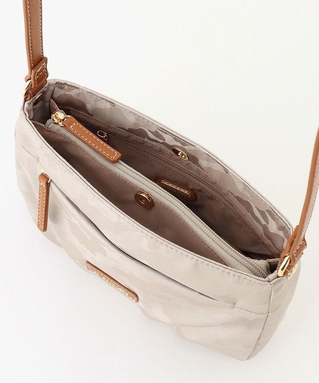 LA BAGAGERIE シャドージャカード ショルダーバッグ アイボリー