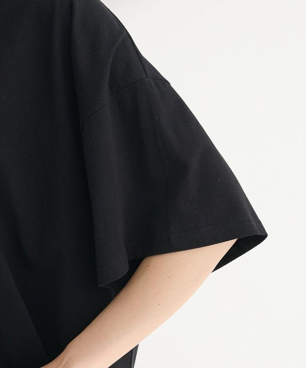 Green Parks ・ＤＯＵＢＬＥ　ＦＬＡＧＳ　レオパードプリントＴＥＥ Black