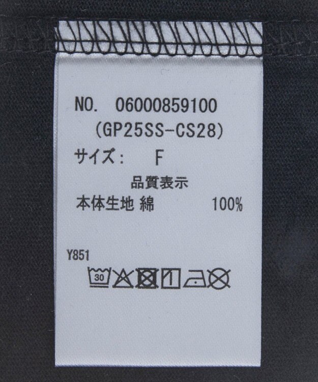 Green Parks ・ＤＯＵＢＬＥ　ＦＬＡＧＳ　レオパードプリントＴＥＥ Black