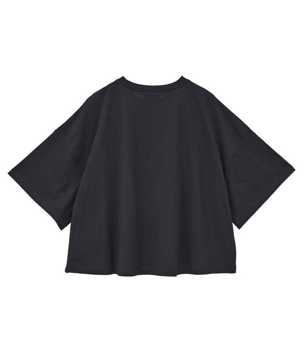 Green Parks ・ＤＯＵＢＬＥ　ＦＬＡＧＳ　レオパードプリントＴＥＥ Black