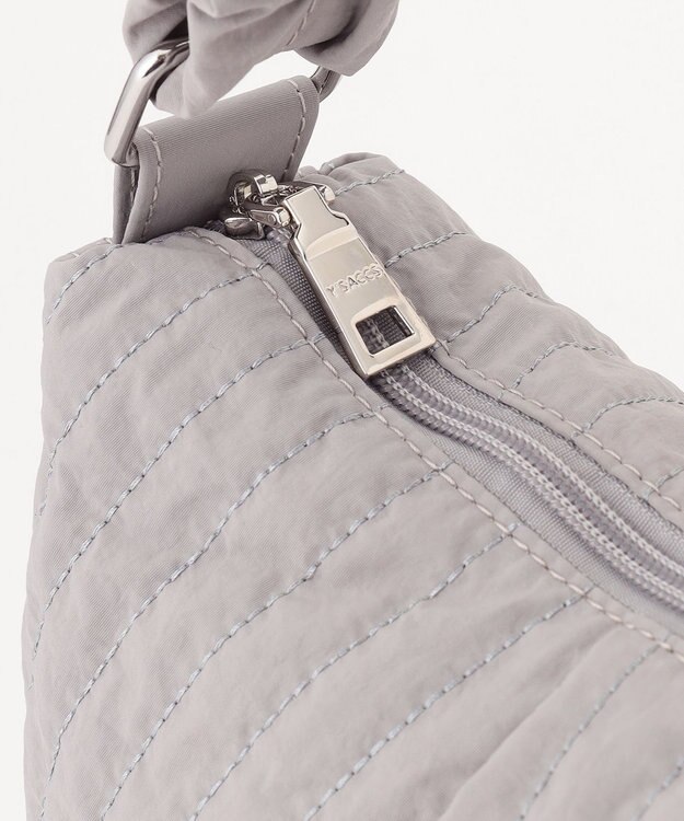 Y'SACCS 【Y’SACCS vous et】ギャザーショルダーヌビバッグ グレー
