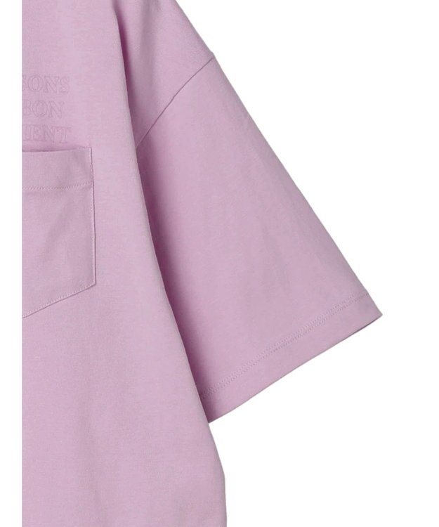 AMERICAN HOLIC ポケット付きロゴカットチュニック Pink