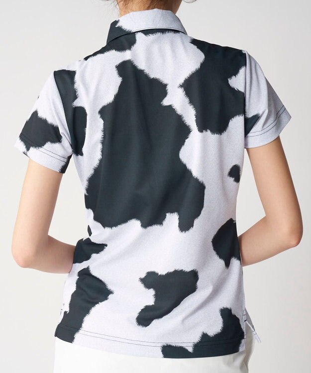 FILA GOLF／marie claire 【Loudmouth】柄ポロシャツ Cowz