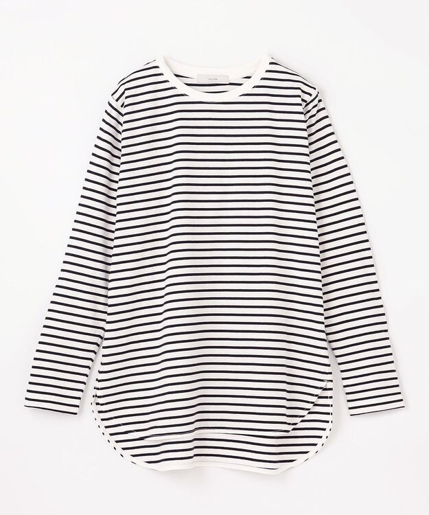 ANY ロングスリーブ テールＴシャツ ボーダー