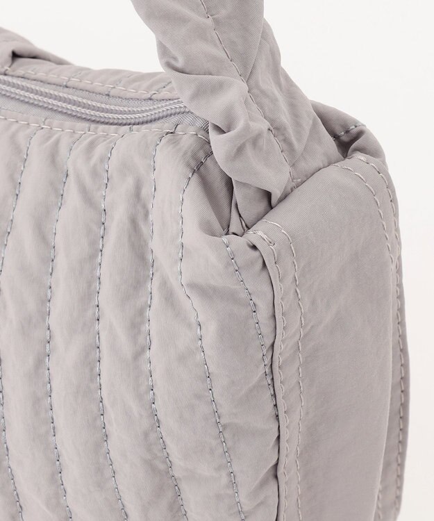 Y'SACCS 【Y’SACCS vous et】ギャザーショルダーヌビバッグ グレー