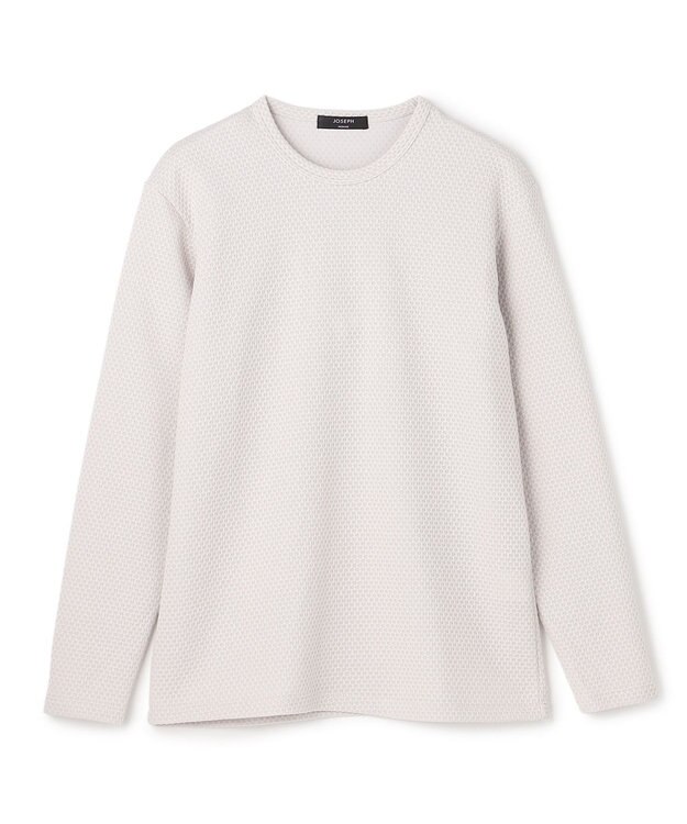 JOSEPH HOMME チャンディーガルジャージー　クルーネックカットソー アイボリー系