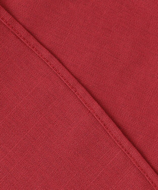 ANY SIS 【洗える】カットワークエンブロイダリー ブラウス レッド