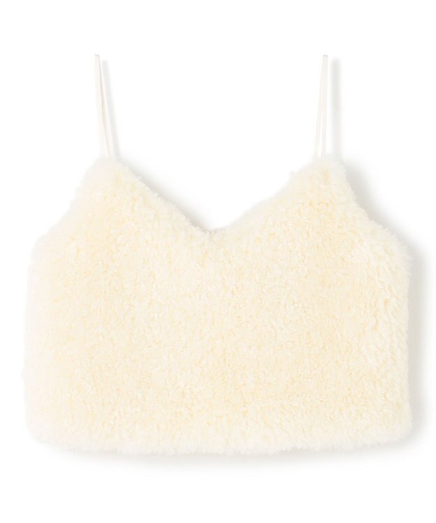 uncrave 【手洗い可】シープライク ファー ビスチェ（uncrave STANDARD） オフ