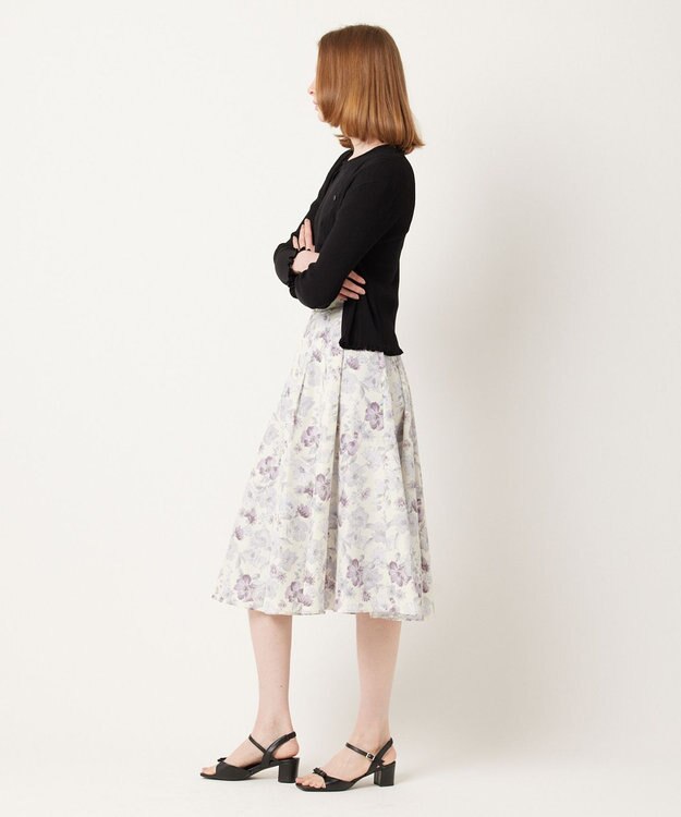 TOCCA 【大人百花掲載】【洗える】SPRING PICNIC CARDIGAN カーディガン ブラック系