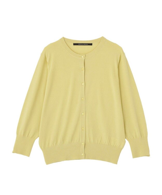 YECCA VECCA 【マシンウォッシャブル】カーディガン Off White