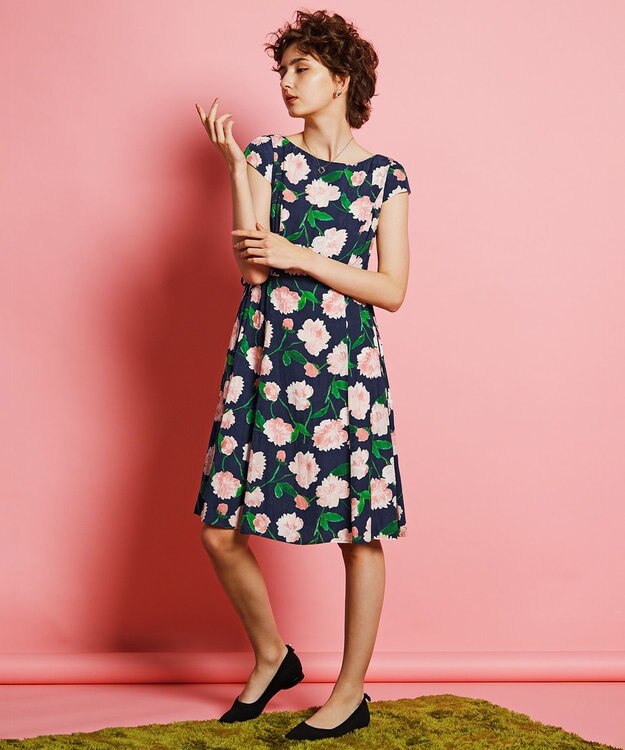 TOCCA PEARL CLOVER HOOP EARRINGS イヤリング シルバー系