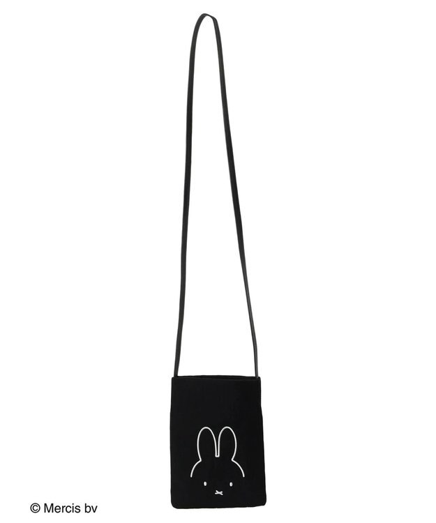 Green Parks ｍｉｆｆｙ／ナイロンスマホショルダー Black