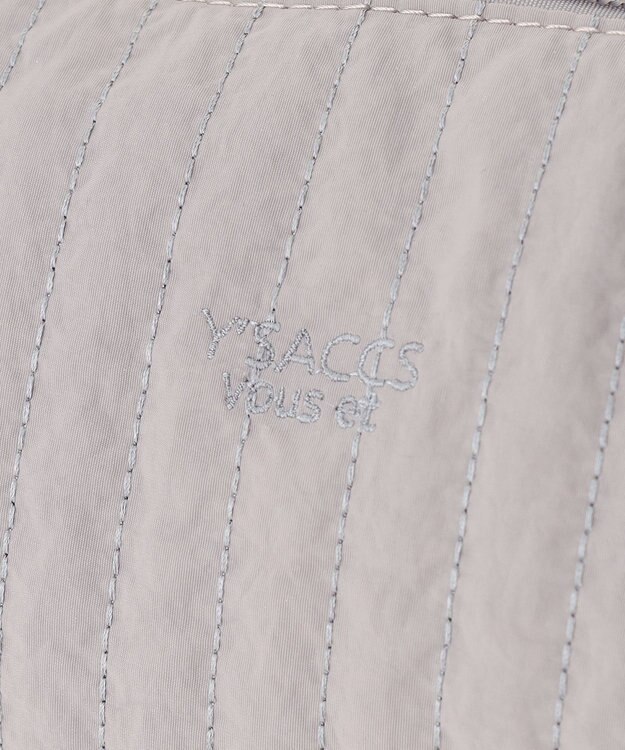 Y'SACCS 【Y’SACCS vous et】ギャザーショルダーヌビバッグ グレー