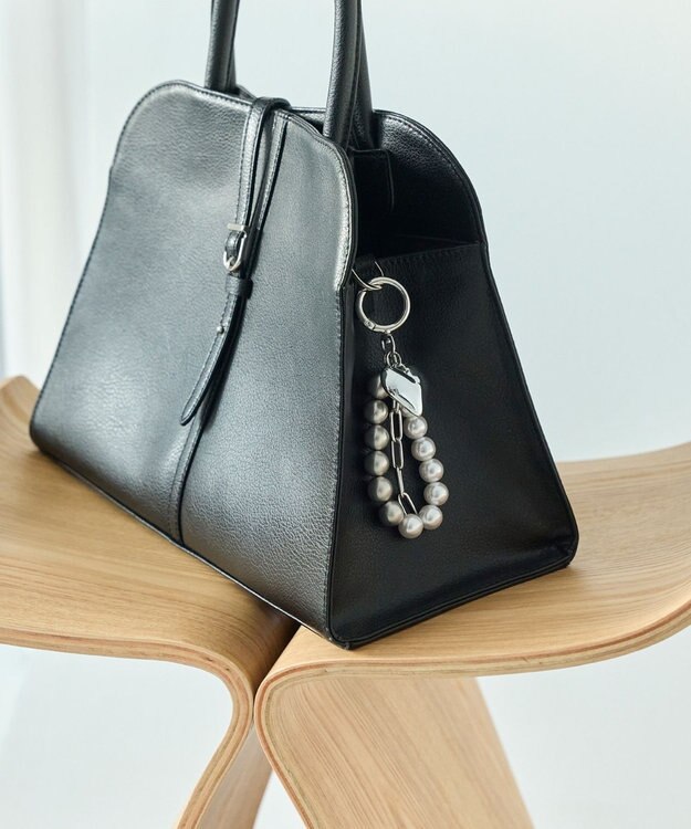 Phoebe ハートメタルボールバッグチャーム　シルバー シルバー