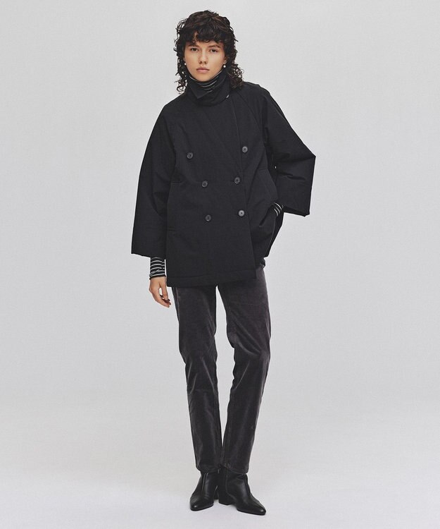 UNFILO FINE MOVE 中綿ライトコート ブラック