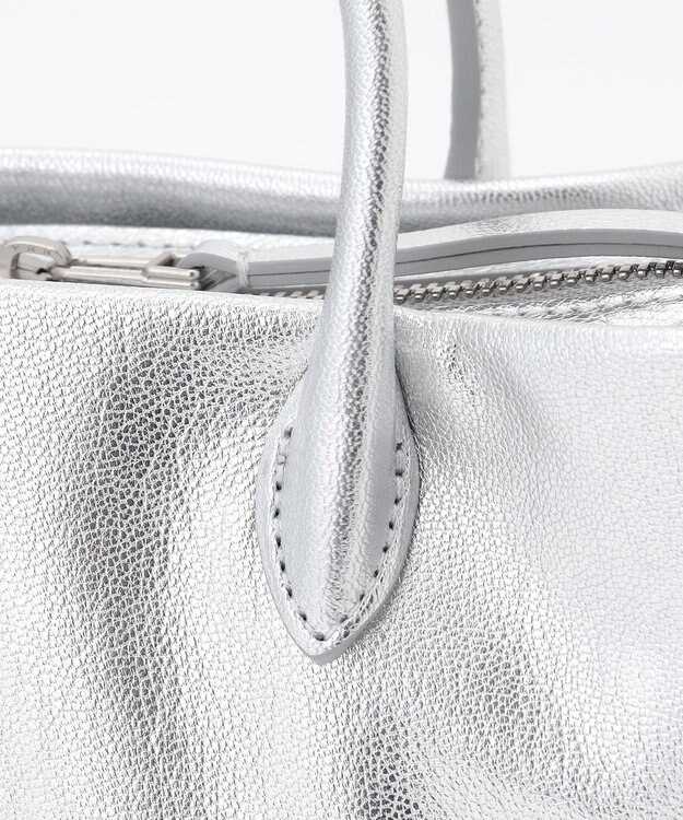 BEIGE， 【一部店舗限定】MARY AL TERNA /  RIKYU レザーショルダーバック Silver