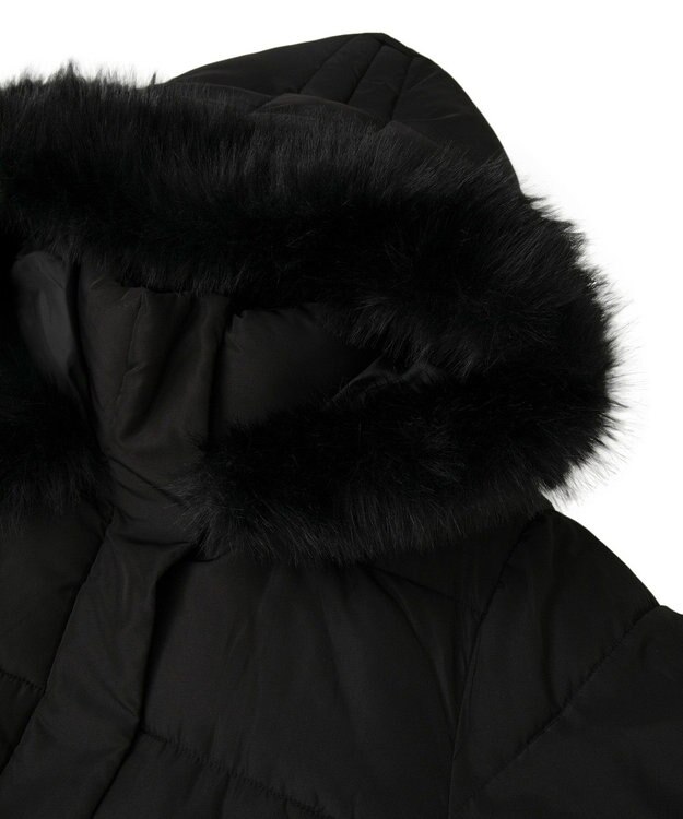 Green Parks ・ｓｗｉｎｇ　ｂｙ　ファイバーダウンベルト付コート Black