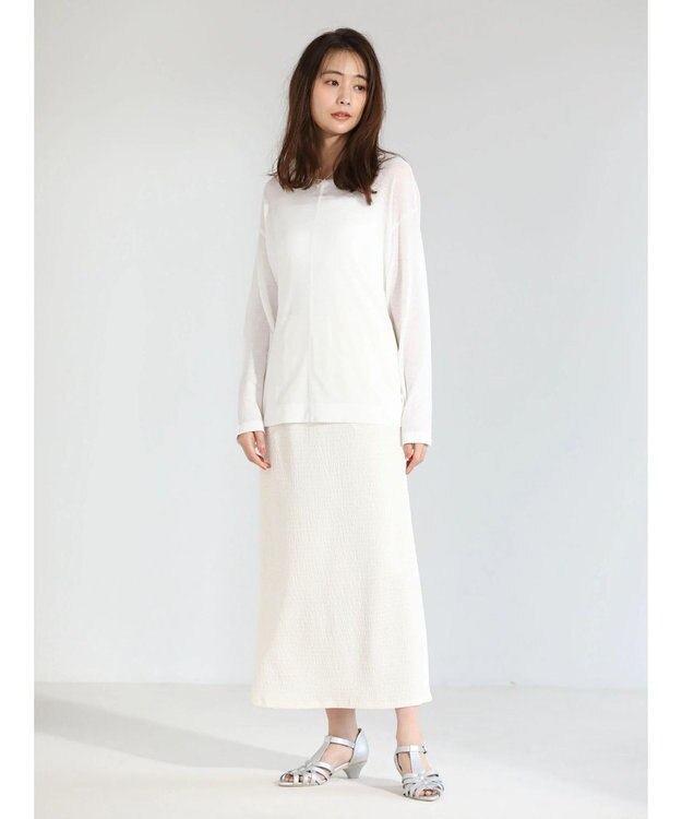 Green Parks シアーカットロンＴＥＥ Off White