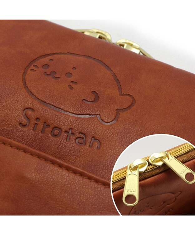 Mother garden しろたん 合皮 PCケース 13.3インチ対応 茶系