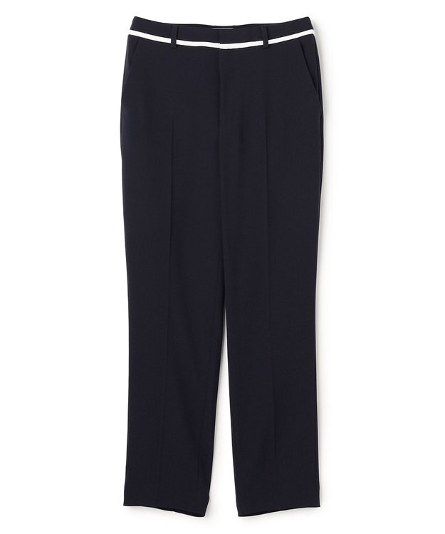 BEIGE， 【L-size・セットアップ対応】CINDY / クロップドパンツ Navy x White