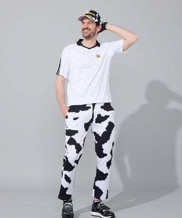 FILA GOLF／marie claire 【Loudmouth】柄ロングパンツ Cowz