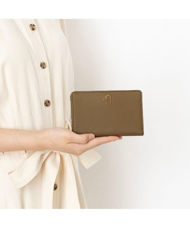 LANVIN en Bleu アーリ 財布機能付きカードケース トープ