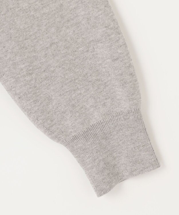 J.PRESS LADIES 【洗える】SECOND PRINCE モックネック ニット ライトグレー系