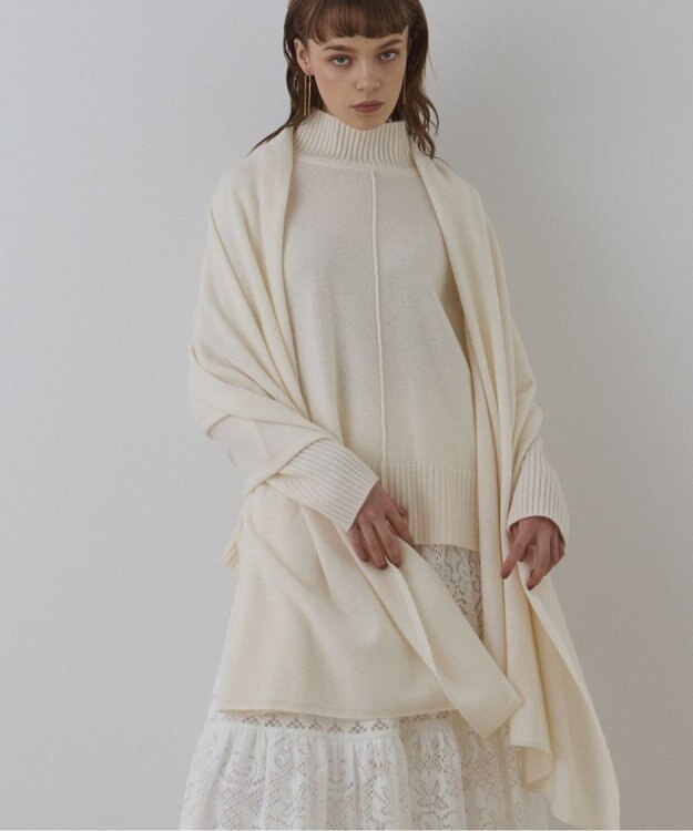 GRACE CONTINENTAL ウールストール キナリ