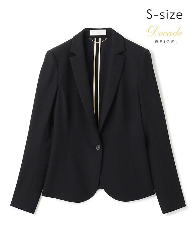 BEIGE， 【S-size】LUIZA / テーラードジャケット Black