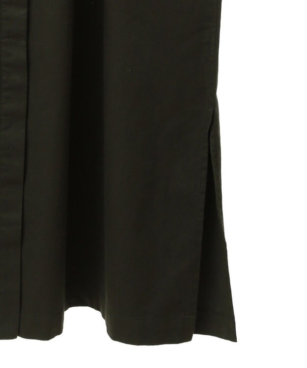 CRAFT STANDARD BOUTIQUE 刺繍入ツイルワンピース Black