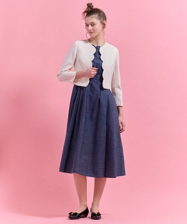 TOCCA 【chayさん着用】CLOVER PROMISE ジャケット アイボリー系