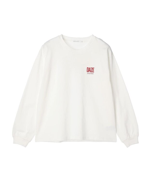 AMERICAN HOLIC カラーロゴカットプルオーバー Off White
