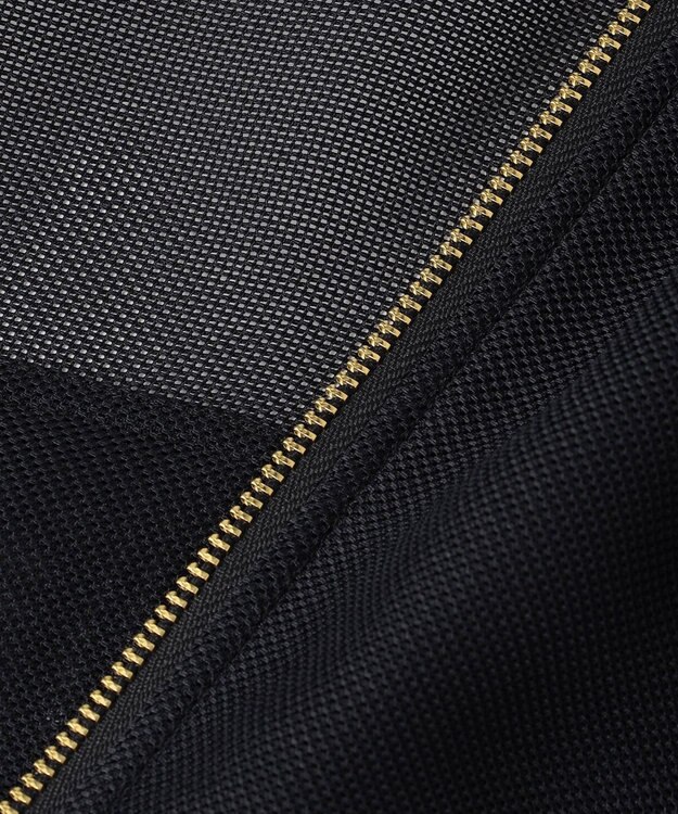 ANY L メッシュブルゾン ブラック