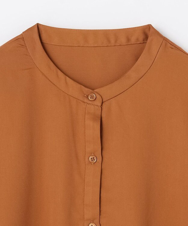 ANY エニィファンクションペプラムブラウス マスタード