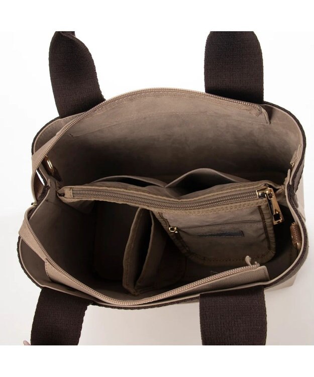 UNBILLION cachecache テープディテール2wayパーテーショントート オーク